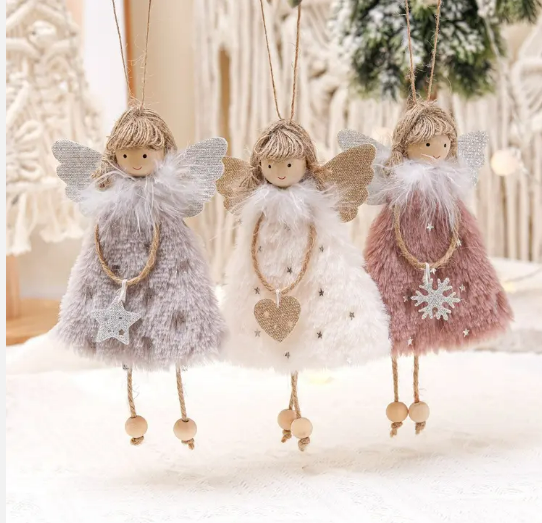 Hanging Christmas Angels Hanging Christmas Angels